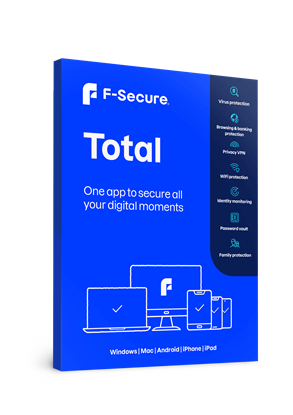 Bild på F-Secure Total 3 användare månadskostnad